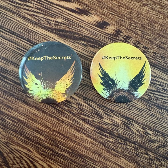 Harry Potter #KeepTheSecrets Button Set - Picture 1 of 2